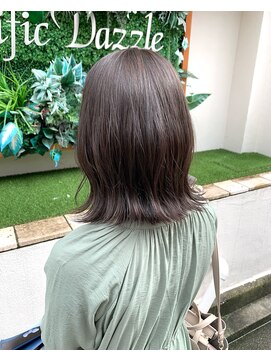 アフロートpd+ KOBE(AFLOATpd+) 【神戸三宮】赤み消し　透明感　ブリーチなし　ダークグレージュ