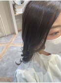 縮毛矯正/ストレート/くすみブルー/テラコッタ/大宮