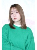 大人可愛い20代30代40代インナーカラー小顔ウルフレイヤーボブ