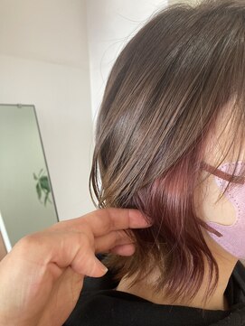 スタジオフィット(STUDIO FITTO) ピンク系イヤリングカラー