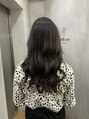 オーストヘアー リュウール(Aust hair Lueur) 程よいくすみを出した、アッシュグレーカラー