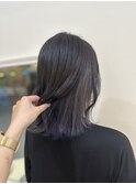 インナーカラーで色落ち白に!