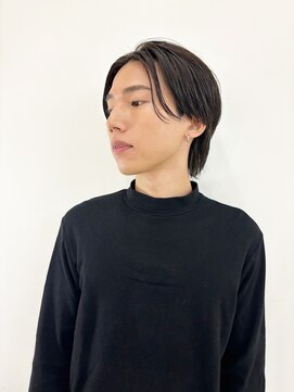 エンドリンク(endlink) ダークトーンカラー×センターパートウルフ