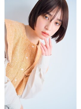 リトル 下長(little) ニュアンス前髪暗髪ボブ