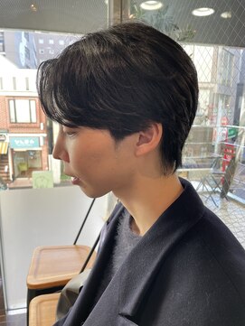 ヘアーアンドメイク ビス(HAIR&MAKE bis) 大人気刈り上げない毛流れセンターパート【立川/加藤沙久楽】