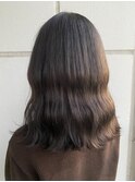 アッシュベージュレイヤーカットインナーカラーケアブリーチ