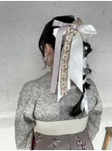 卒業式（着付け、ヘアセット）