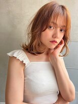 オーウェル 銀座(Owelle)&nbsp;銀座　cheri 透明感ブラウン×くびれ巻き