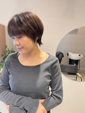 ロア(LOA) 秋色ウルフショートウルフ襟足