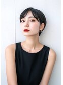 短め　耳掛けショート　30代40代　［＃渋谷駅＃韓国＃髪質改善］
