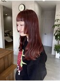 【 Blowfy 】ワインレッド 暖色系カラー