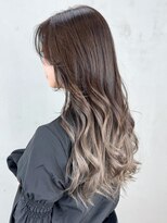 シオン(shion)&nbsp;秋色くすみベージュウルフレイヤーロング_ba494612