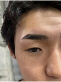 美しい男の美眉