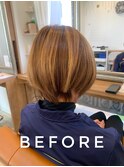 美シルエットショートボブ