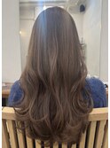 髪質改善/セミディ/シアーカラー/ダークアッシュ/魅力倍増カール