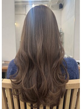 ファルベ(Farbe) 髪質改善/セミディ/シアーカラー/ダークアッシュ/魅力倍増カール