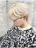 メンズ 韓国風ウルフカット