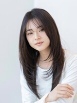 エースハバナ 渋谷(1 HAVANA)&nbsp;レイヤーカット/シースルーバング/韓国ヘア/前髪/20代30代