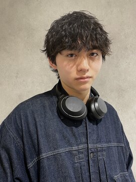 エアー 青山(AIR) メンズ波巻きスパイラルパーマ