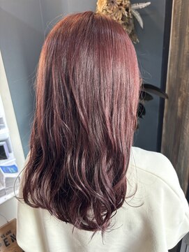 ユニコヘア(unico hair) ピンク×ブラウン