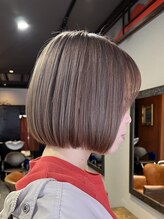 透明感あふれるカラーをダメージレスに◎ハイトーンカラー