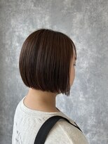 ヘアアンドメイク ムーア(Muuua) 前下りボブ