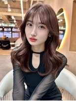 グロー 大宮(GLROW)&nbsp;レイヤーカット　くびれ巻き　韓国　前髪シースルー