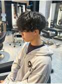 波巻きスパイラルツイストパーマ