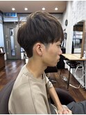 エアリーマッシュ×カーキアッシュ