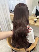 リュンヌ(Lune)&nbsp;やわらかレッドブラウン/毛先ブリーチ履歴あり/YU202