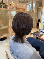 アドラーブル 長岡リップス旭岡店(adorable) 20代30代大人かわいい艶感レイヤー透明感アッシュグレージュ