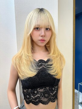 ロンドアベニール 北千住(Lond avenir) 暗めカラー/レイヤーカット/マロンベージュくすみベージュ北千住