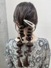 ヘアアレンジ　　　…特殊なへアアレンジはお電話でご相談ください。
