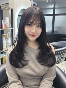 エトラ 渋谷店(etora) ◎韓国ヘア　レイヤーカットワンホンヘア韓国ヘア