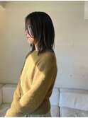 ミディアムレイヤー/抜け感/レイヤーカット/フェイスレイヤー