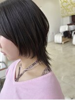 ラプトヘア(Rapt．HAIR)&nbsp;ウルフカットでスッキリ軽めスタイルに☆+°