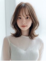 ダル 渋谷/表参道(DAL.)&nbsp;レイヤーカット髪質改善カラー透明感カラー顔まわりカット