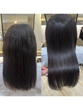 アミーベルレーヴ(AMI a BELLE Reve) 【髪質改善×縮毛矯正】ストレートエステ