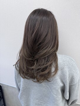 カルム 天神大名(calme) 【calme】 ダークシルバー 透明感カラー  ダブルルーツカラー