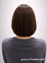 グレースドットエヌ(grace.N)&nbsp;まとまり抜群◎大人ツヤボブ×ナチュラルブラウン