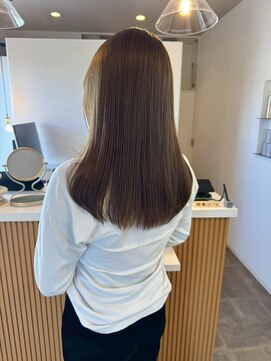 クララジャパン ナベシマ(CLALA JAPAN Nabeshima) 縮毛矯正　質感ストレート　髪質改善カラー　顔まわり　ブリーチ
