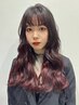 7月限定【透明感・ツヤ】似合わせカラー＆髪質改善トリートメント￥8800