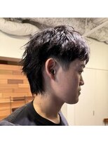 ミラバイグリーン(Mira by green) マレットヘア/海外風/メンズパーマ