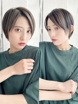 ラピス 新宿店(Lapis)&nbsp;《30代～大人透明感》白髪ぼかしハイライト＋艶カラー[新宿]