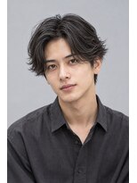 メンズチャチャブランアミー(MEN's chachaBlanc Amie)&nbsp;軽い毛先のフェザーセンターパート