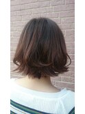 切りっぱなしボブ