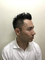 パティオンツー(PATIONN2)&nbsp;メンズアップバング刈り上げビジネスツーブロックイメチェン