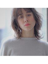 ヘアーアンドメイク シーク 八王子(HAIR&MAKE SeeK) セミウェット×外ハネ