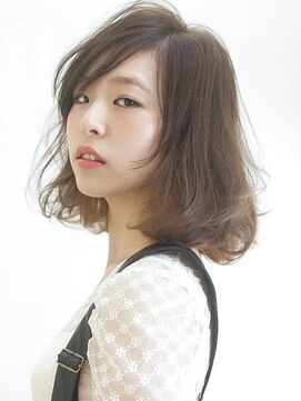 モードケイズ 本厚木(MODE K's) 【MODE K's厚木】ナチュラルカール×くびれセミディ