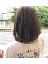 モイヘアーデザイン(moi hair design) 透け感カラー